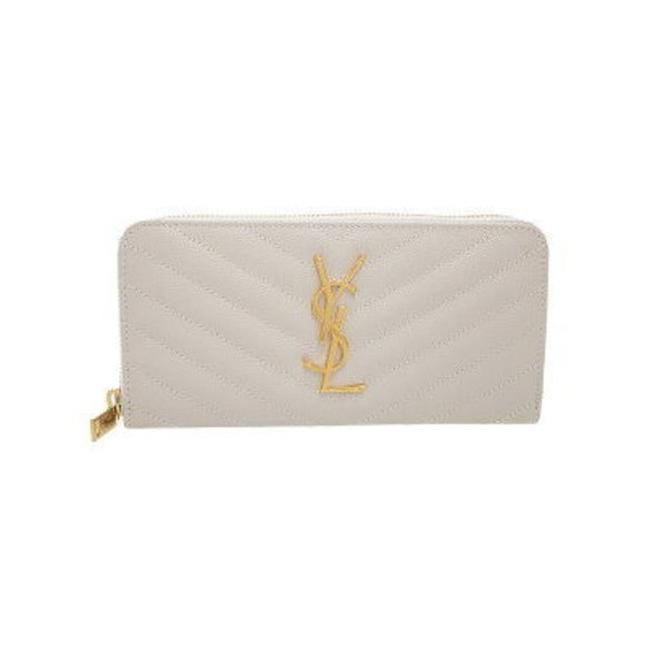 Saint Laurent Paris Monogram Full Zip Wallet - Picture 1 of 5
